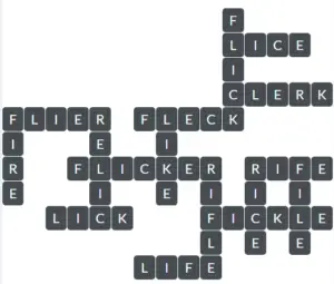 Wordscapes Height 1 level 16177 answers