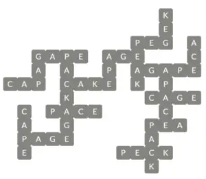 Wordscapes Lake 6 Level 12454 Answers