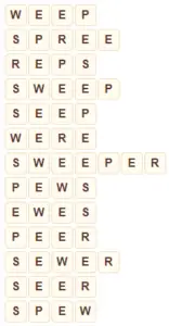 Wordscapes Lush 4 level 8468 answers