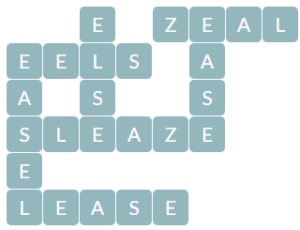 Wordscapes Mist 2 level 18930 answers