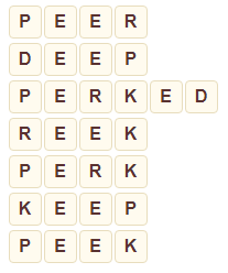 Wordscapes Oak 1 level 7425 answers