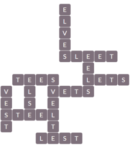 Wordscapes Pebble 3 level 17091 answers