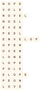 Wordscapes Power 15 level 9311 answers