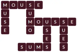 Wordscapes Pyre 15 level 15743 answers