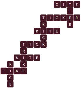 Wordscapes Pyre 8 level 13672 answers