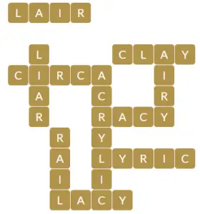 Wordscapes Ray 16 level 13248 answers