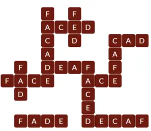 Wordscapes Red 8 level 13688 answers