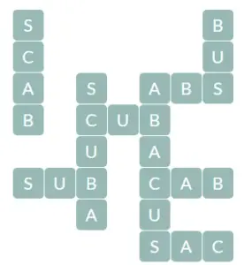 Wordscapes Serene 10 level 19914 answers