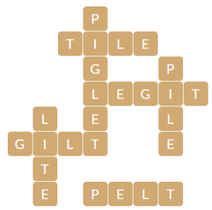 Wordscapes Shell 16 level 15552 answers