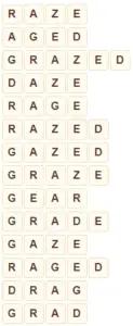 Wordscapes Spire 2 level 8162 answers