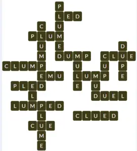 Wordscapes Thick 4 level 19108 answers