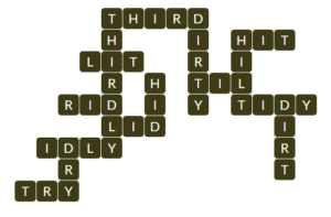 Wordscapes Thick 5 Level 11109 Answer