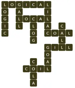 Wordscapes Thick 7 level 19111 answers