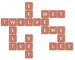 Wordscapes Valley 7 Level 9975 Answers