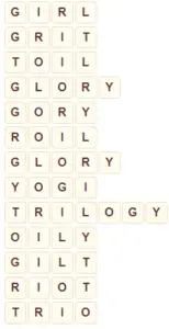Wordscapes White 10 level 7578 answers