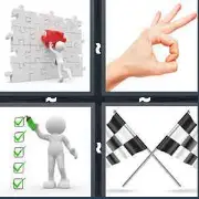 4 Pics 1 Word Level 3070 Answers