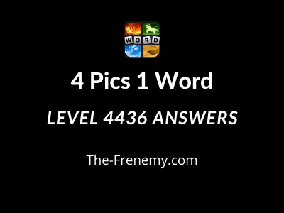 4 pics 1 word level 4436