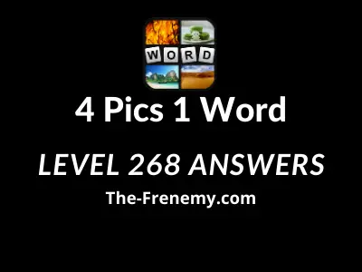 4 Pics 1 Word Level 268 Answers The Frenemy