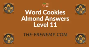 Word Cookies Almond Answers Level 11
