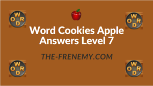 Word Cookies Apple Answers Level 7