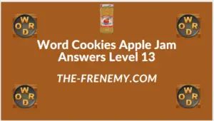 Word Cookies Apple Jam level 13 Answers