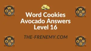 Word Cookies Avocado Answers Level 16