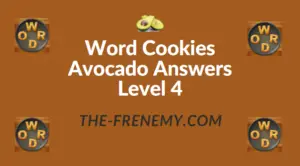 Word Cookies Avocado Answers Level 4