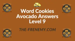 Word Cookies Avocado Answers Level 9