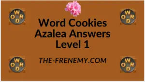 Word Cookies Azalea Level 1 Answers