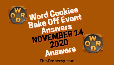Word Cookies Bake Off November 14 2020 Answers Daily