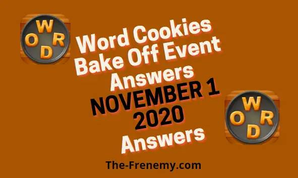 Word Cookies Bake off November 7 2020 Daily