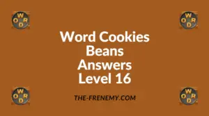Word Cookies Beans Level 16 Answers