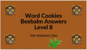 Word Cookies Beebalm Level 8 Answers