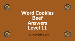 Word Cookies Beef Level 11 Answers