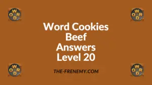 Word Cookies Beef Level 20 Answers