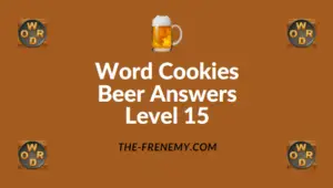 Word Cookies Beer Answers Level 15