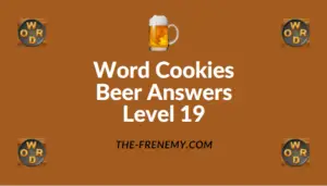 Word Cookies Beer Answers Level 19