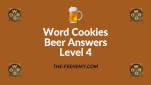 Word Cookies Beer Answers Level 4