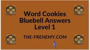 Word Cookies Bluebell Level 1 Answers