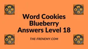 Word Cookies Blueberry Level 18 Answers