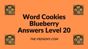 Word Cookies Blueberry Level 20 Answers