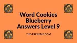 Word Cookies Blueberry Level 9 Answers