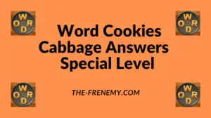 Word Cookies Cabbage Special Level Answers