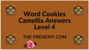 Word Cookies Camellia Level 4 Answers
