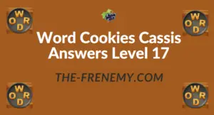 Word Cookies Cassis Answers Level 17