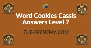 Word Cookies Cassis Answers Level 7