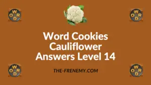 Word Cookies Cauliflower Answers Level 14