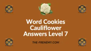 Word Cookies Cauliflower Answers Level 7