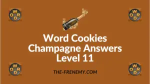 Word Cookies Champagne Answers Level 11