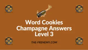 Word Cookies Champagne Answers Level 3